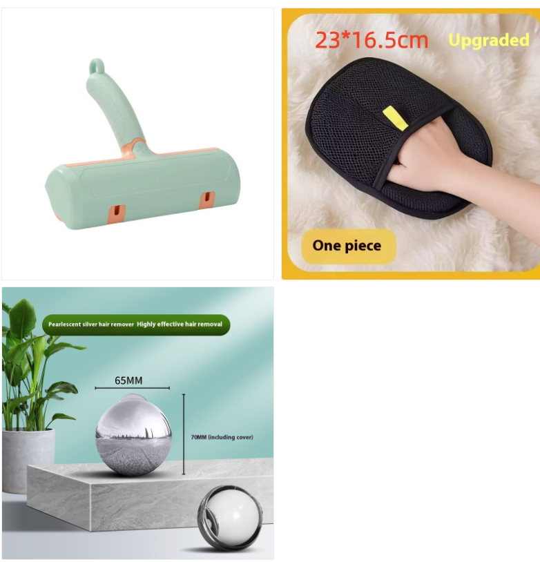 Reusable pet-hair carpet remover view 8