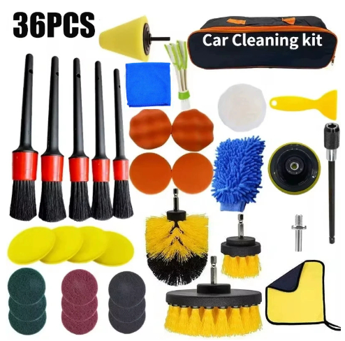 17-Piece Car Detailing Brush Set, picture 4 of 4