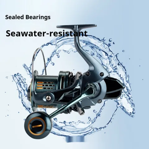 Anchor Fishing Reel with a Slow-reel-down Rod for Sea