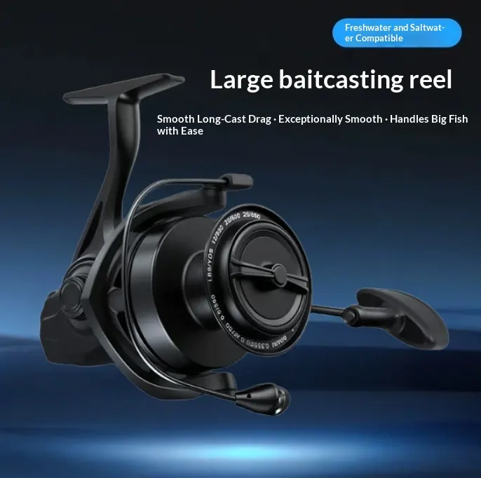Long-range Anchor Fishing Spinning Reel Heavy-duty All-metal
