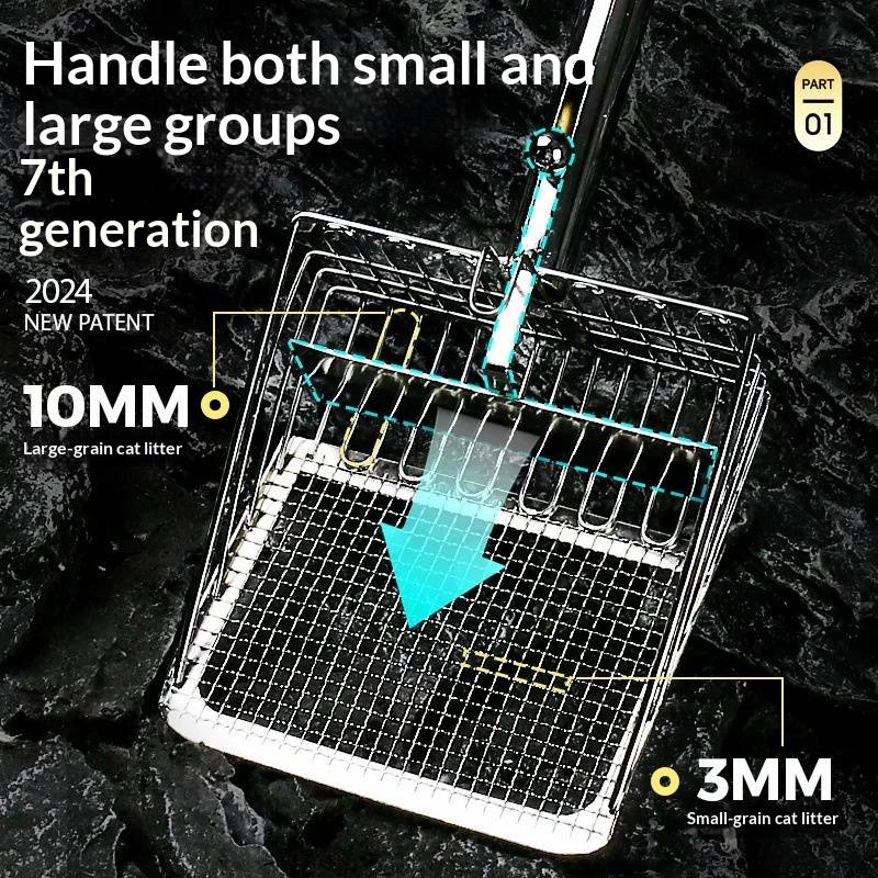 Cat Litter Scoop Cat Poop Shovel Dedicated Cat Waste Removal Tool