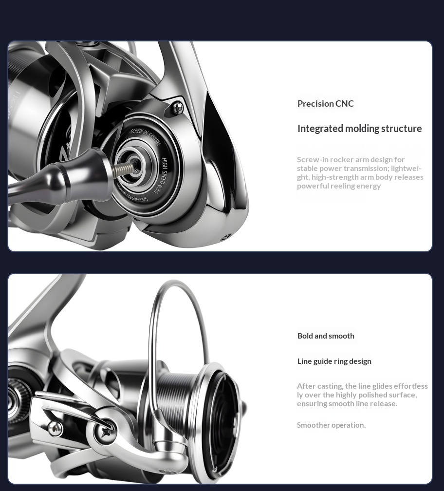 Maris Caldia spinning reel full view