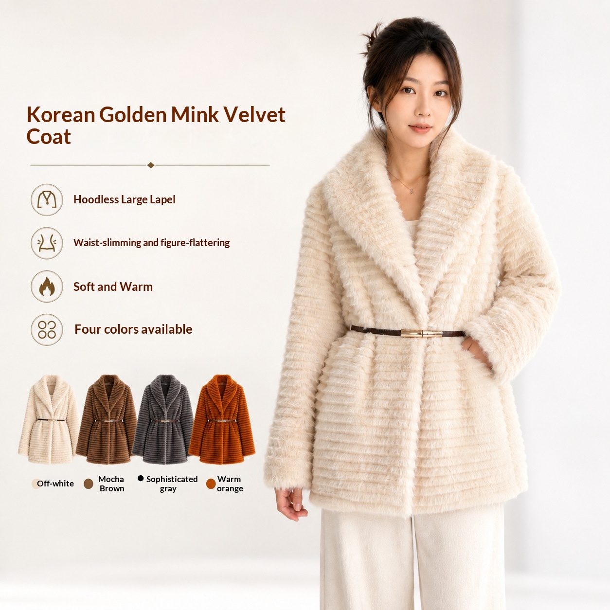 Women's New Fallwinter Furry Coat