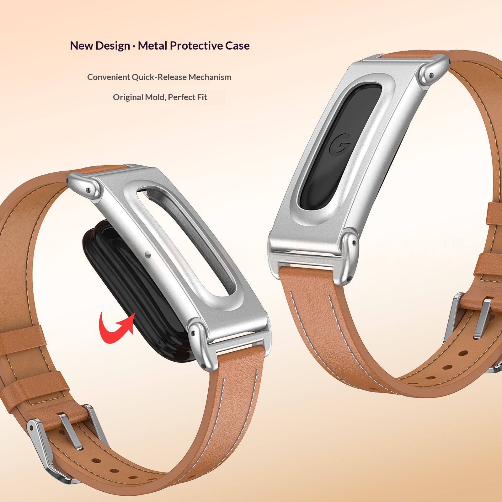 Durable Microfiber Leather Wristband