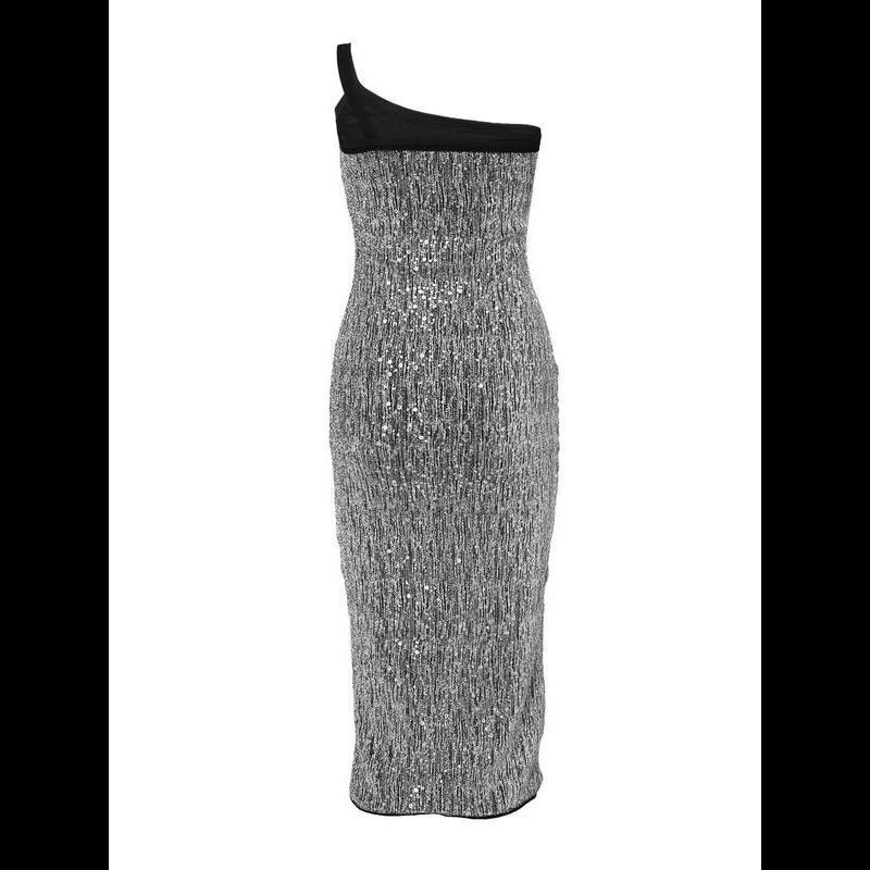 Details of Women's Versatile Lace-Panel Dress