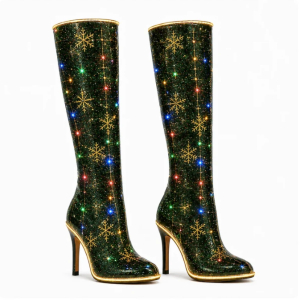Women's Pointed-toe Low-cut Stiletto Heels With Side Zipper
