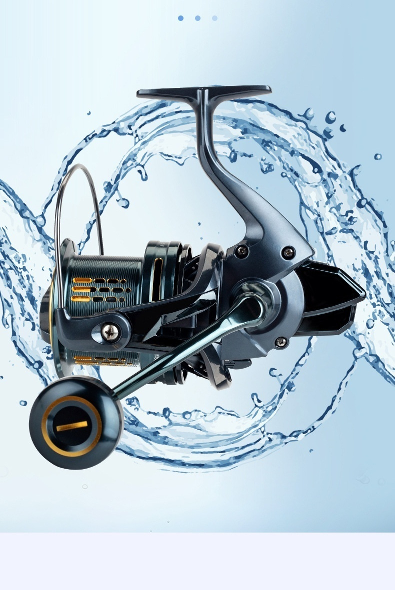 DG series fishing reel detail view