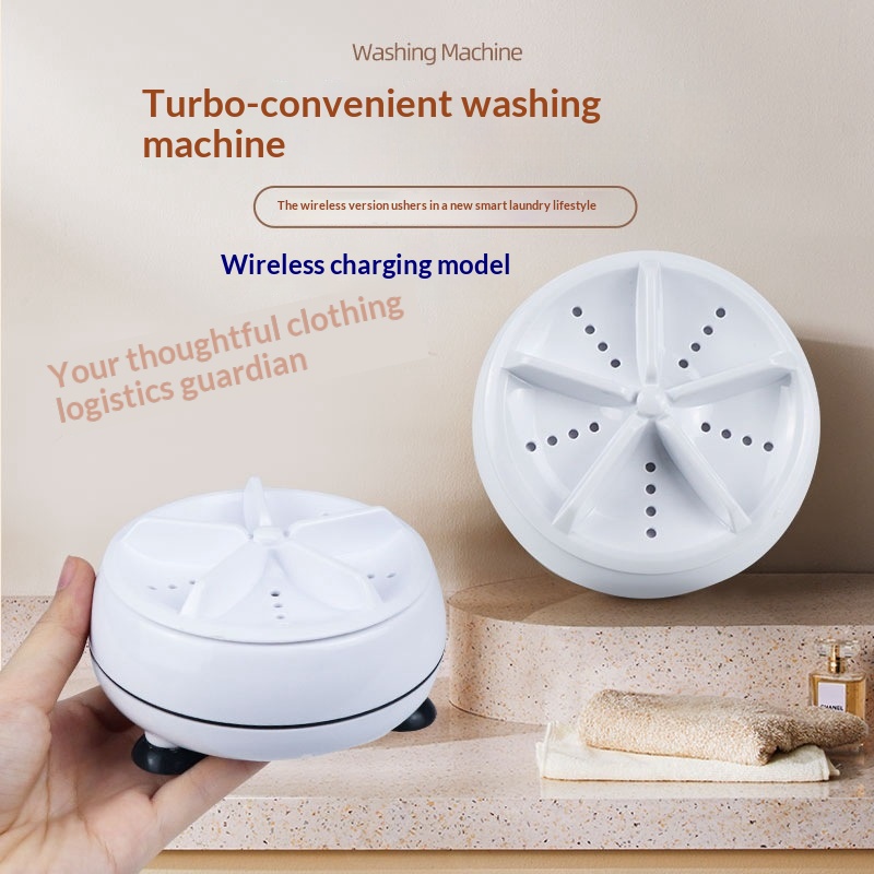 Chargeable Ultrasonic Foldable Mini Washing Machine For Socks And Underwear product image