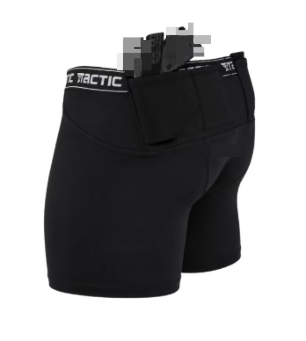 Tactical Hidden Holster Concealed Carry Compression Shorts