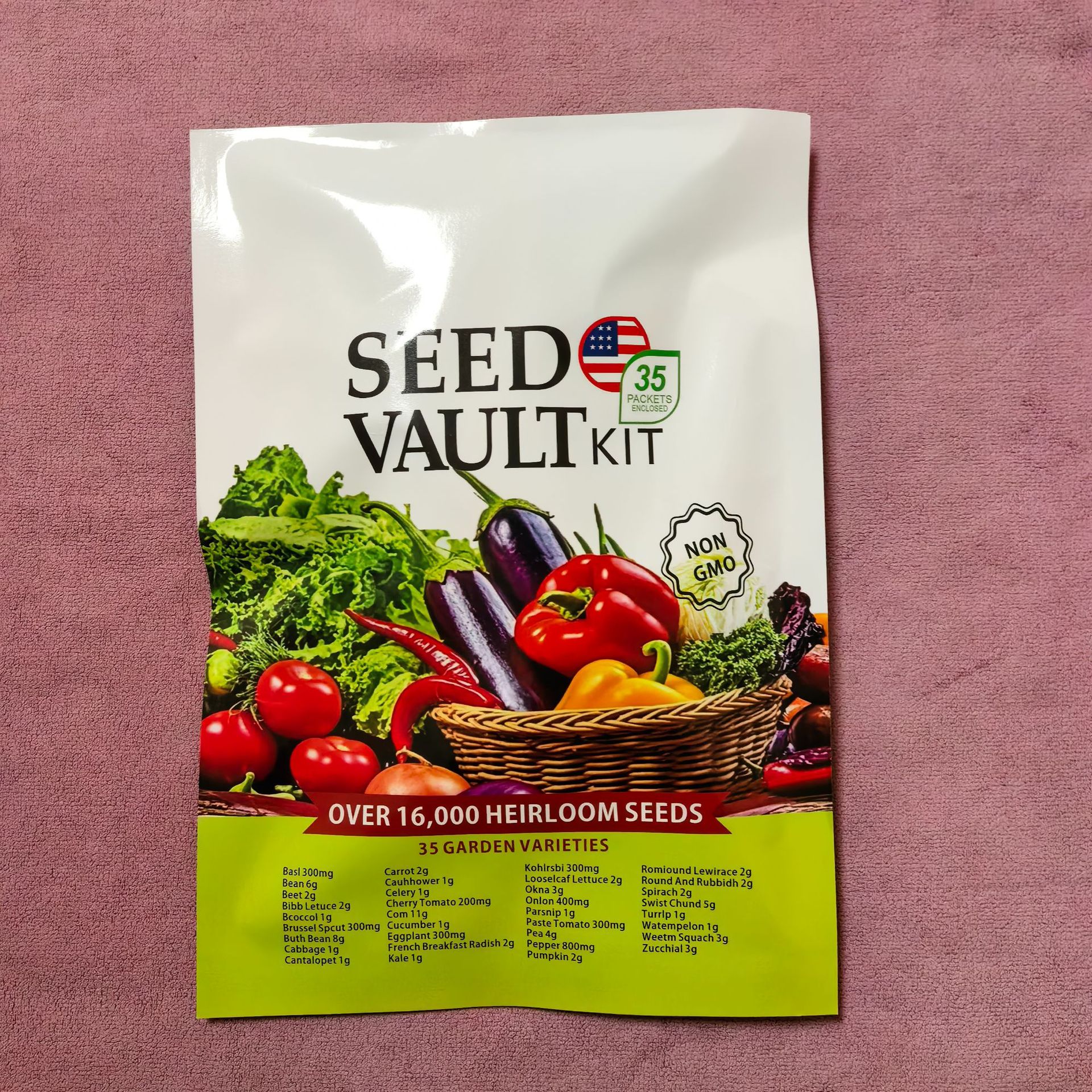 Vegetable Seed Bank Kit product image