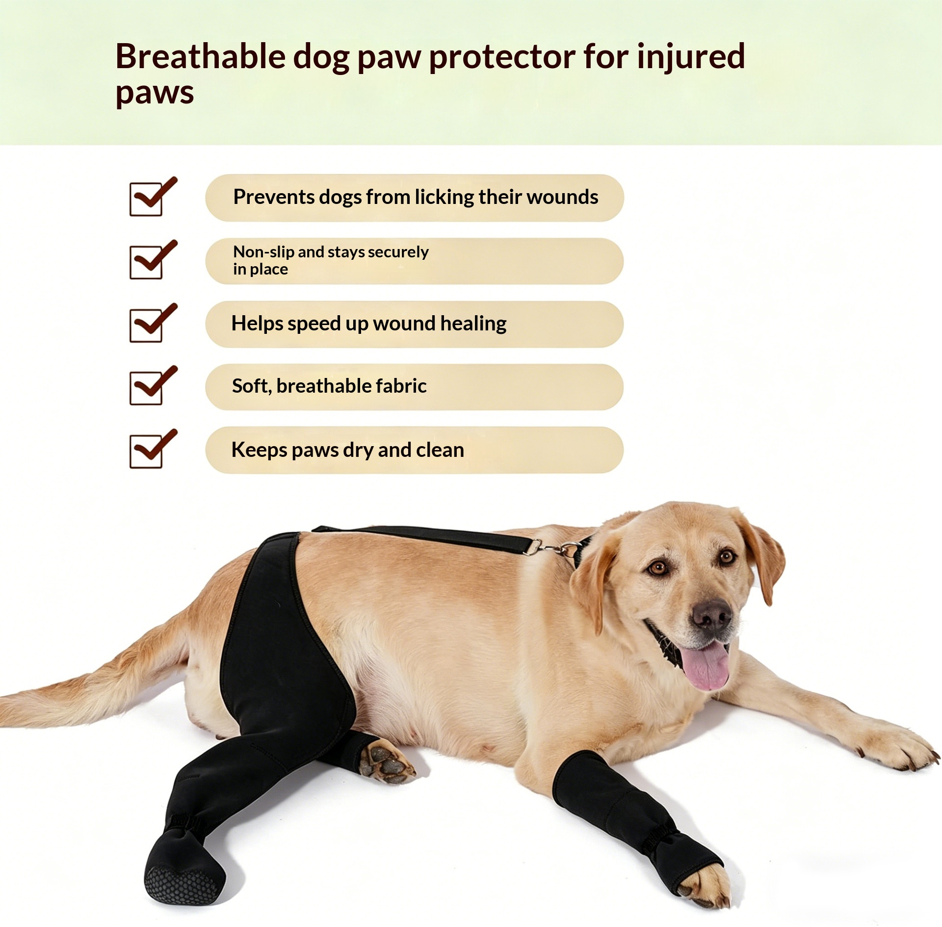 New Pet Knee Brace For Post-leg Injury Support In Cases Of Ligament Strains detail photo 7
