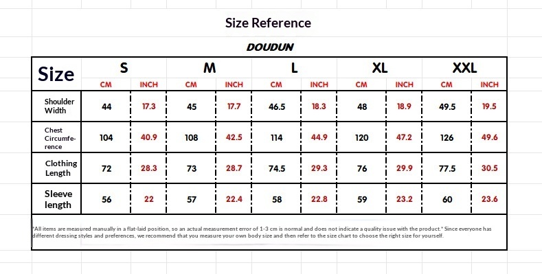 Women's Long-Sleeve Plaid Button-Front Shirt - Supplier size chart S to XXL