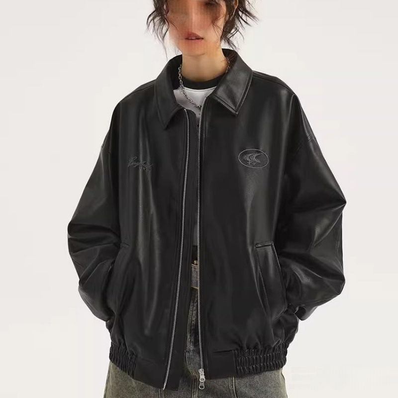 Autumn Vintage Leather Jacket