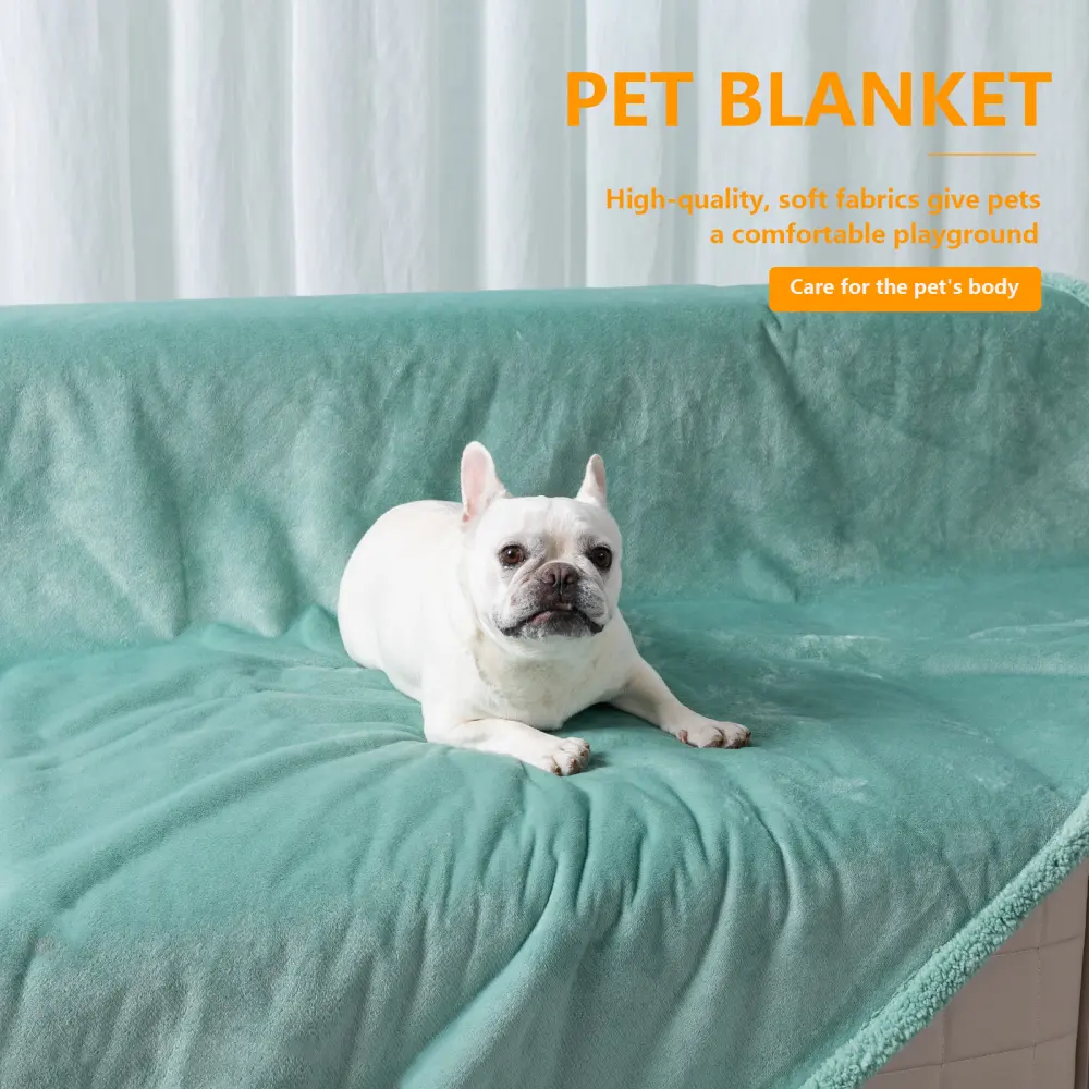 Pet Flannel Thickened Blanket