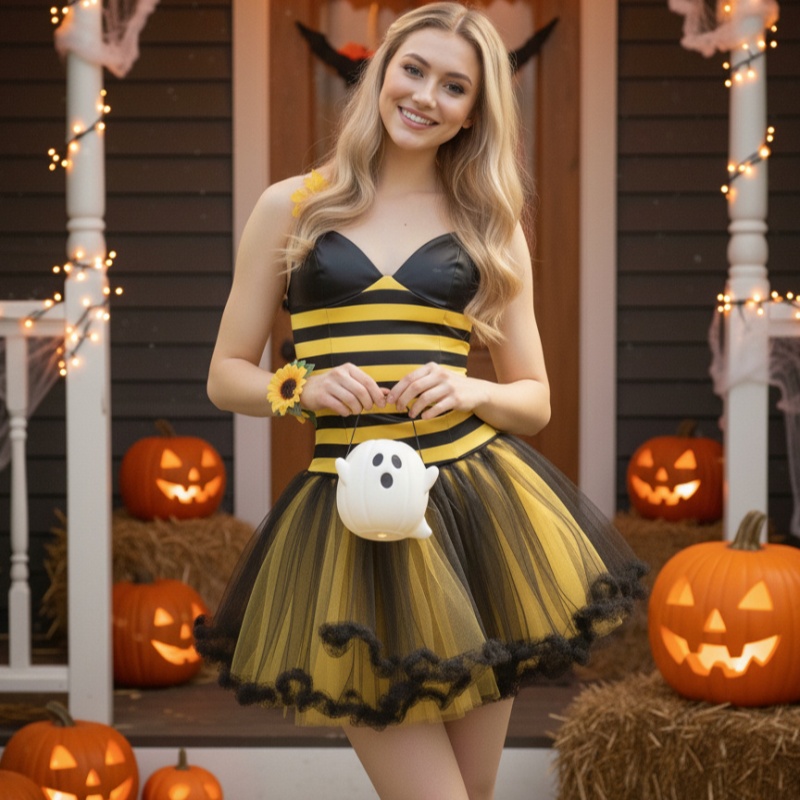 Halloween Bee And Ladybug Costume