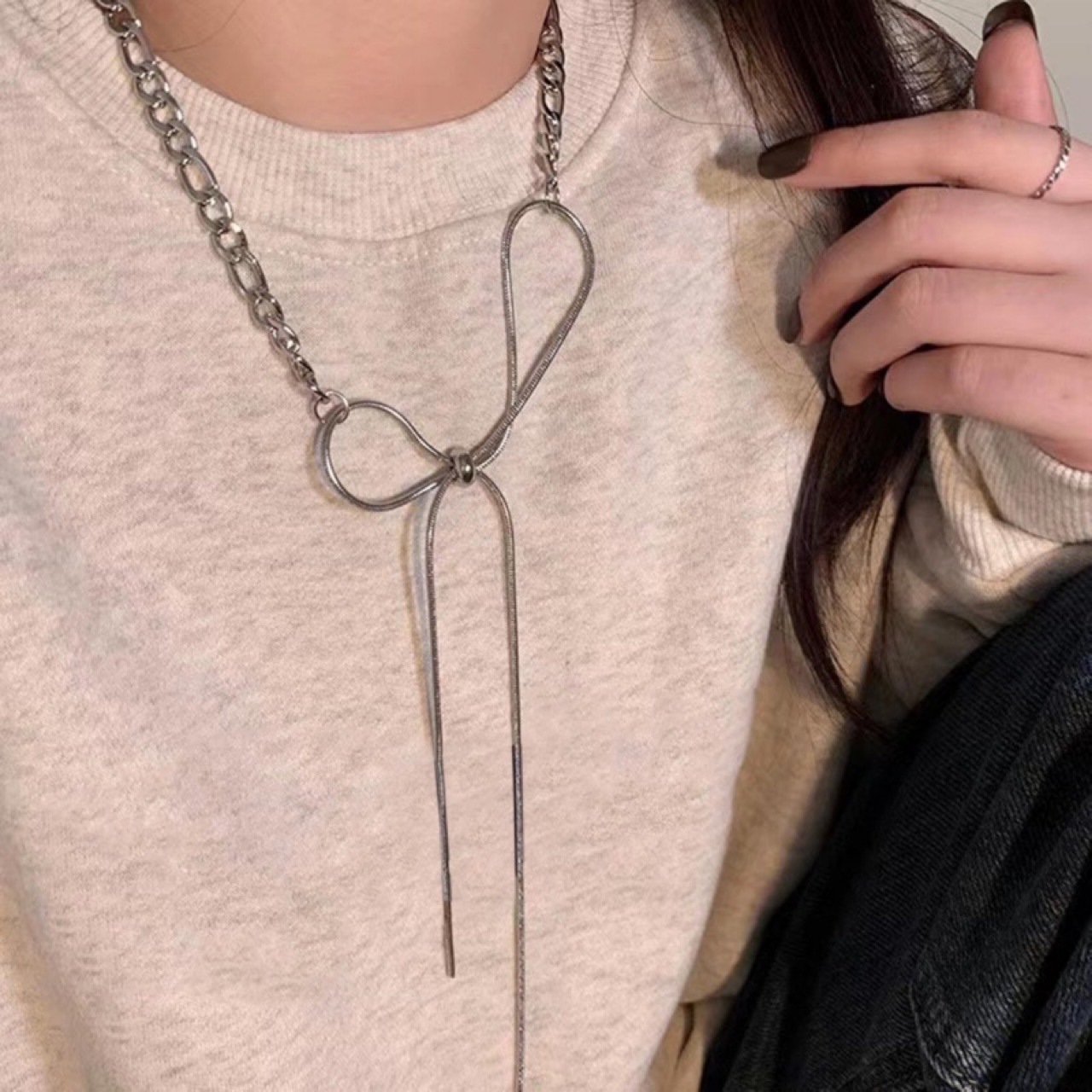 Women's Fashionable Double-layer Versatile Necklace product image