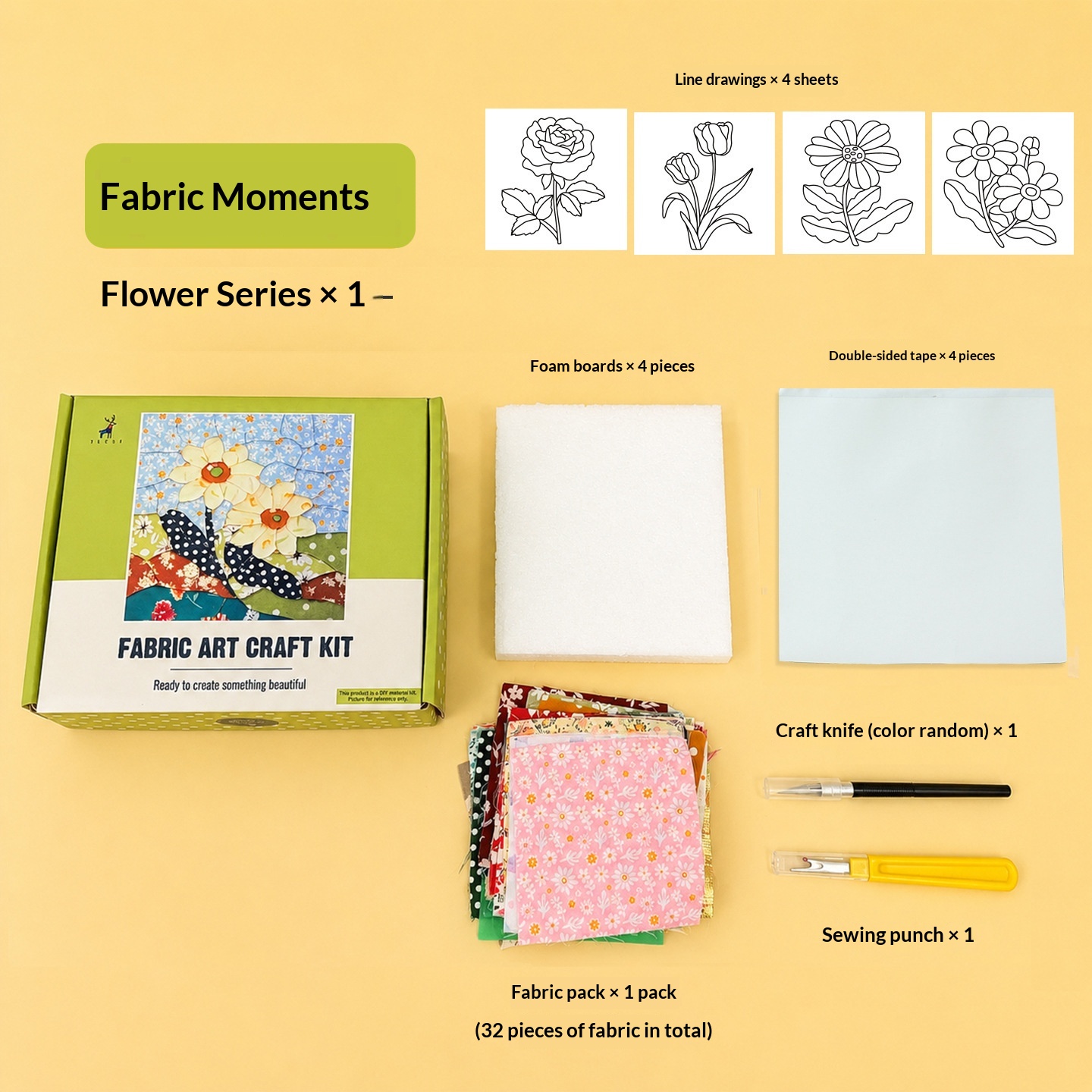 Creative DIY Kit Patchwork Art Painting 5