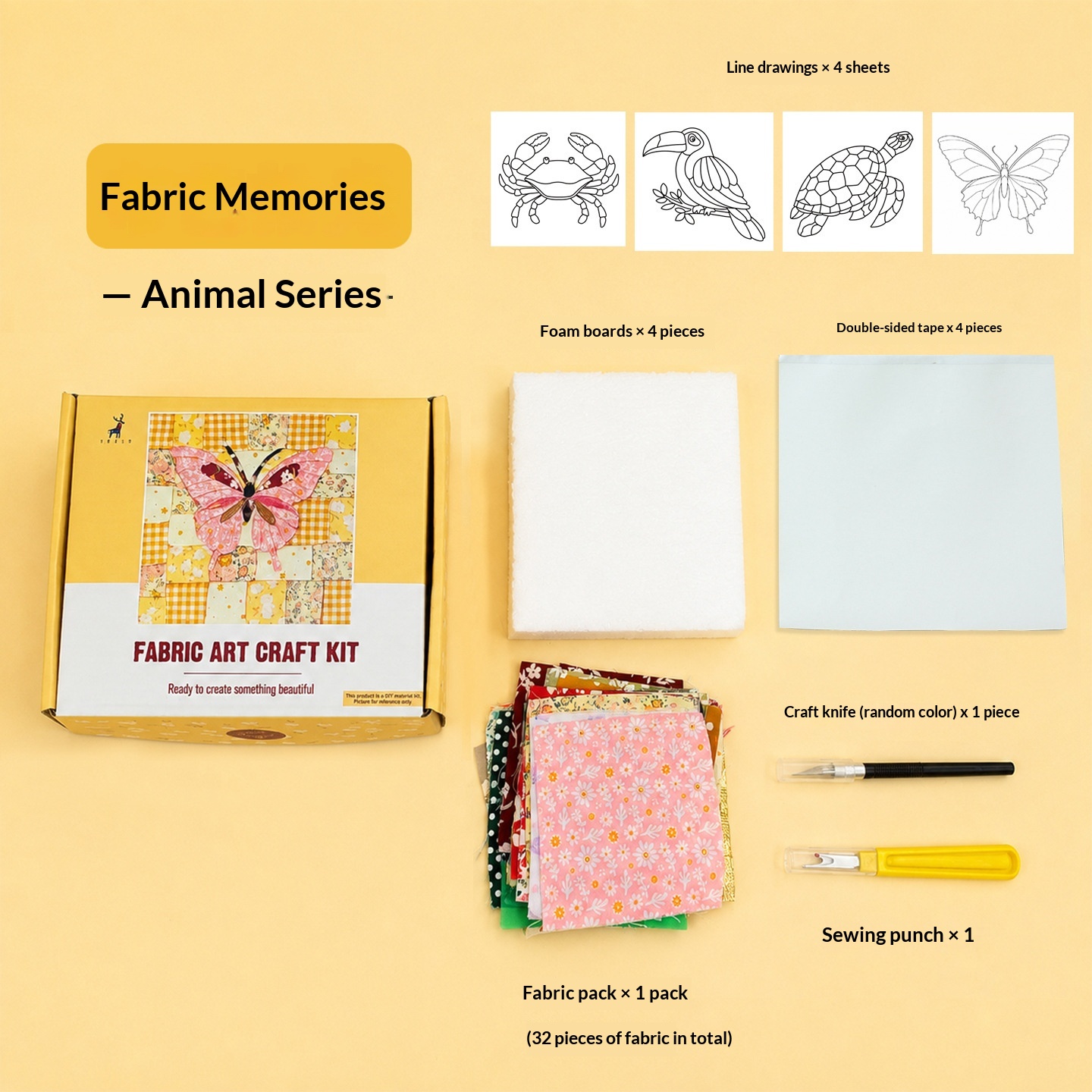 Creative DIY Kit Patchwork Art Painting 4
