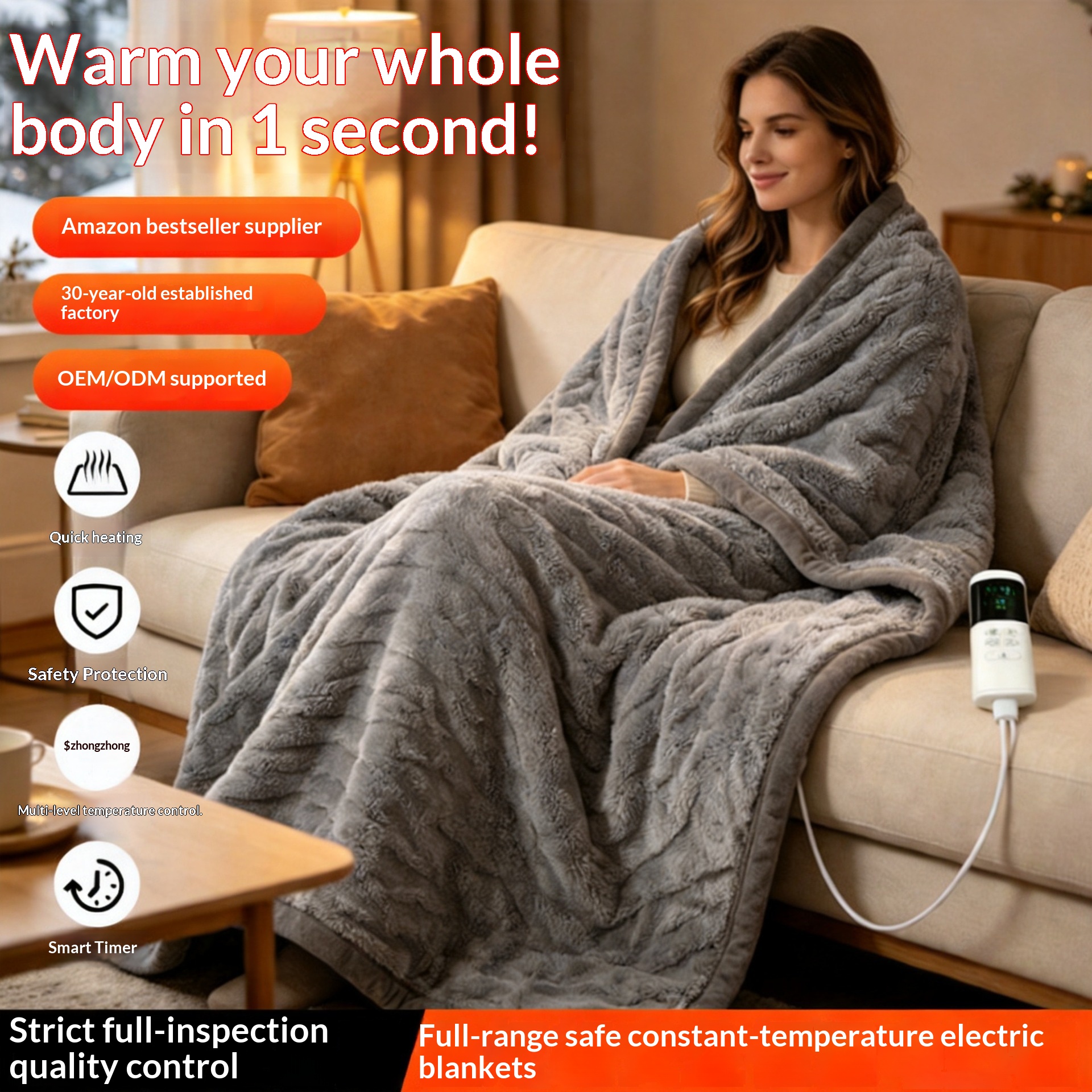 Household Office Heating Blanket Electric Mattress Pad