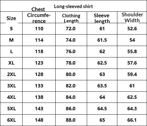 Women's Floral Satin-Effect Long-Sleeve Shirt - S to 6XL size chart