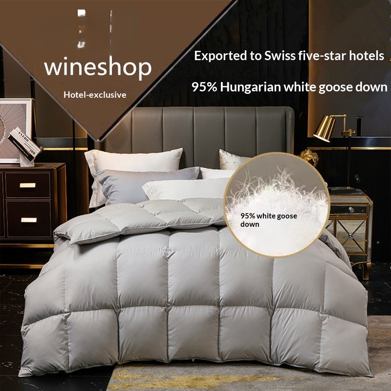 Export-grade Five-star Hotel Down Comforter White Goose Down Quilt