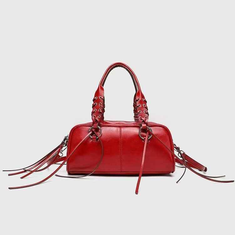 High-end Vintage Soft-leather Pillow Bag