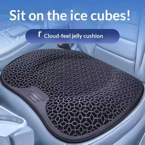 Breathable Car Honeycomb Silicone Gel Seat Cushion