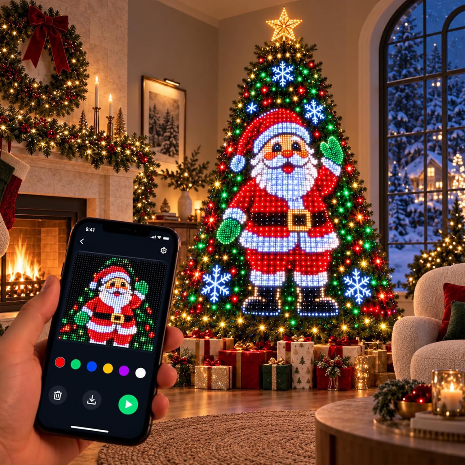 Smart Animated Christmas Tree Lights