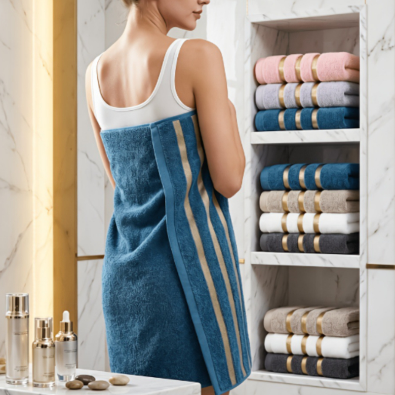 Square Towel Hand Towel And Bath Towel 3-piece Set