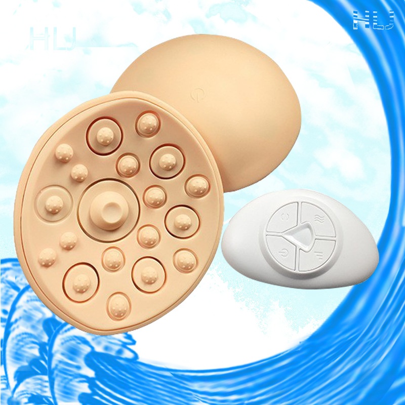 Electric Breast Heating And Chest Massager With Wireless Battery