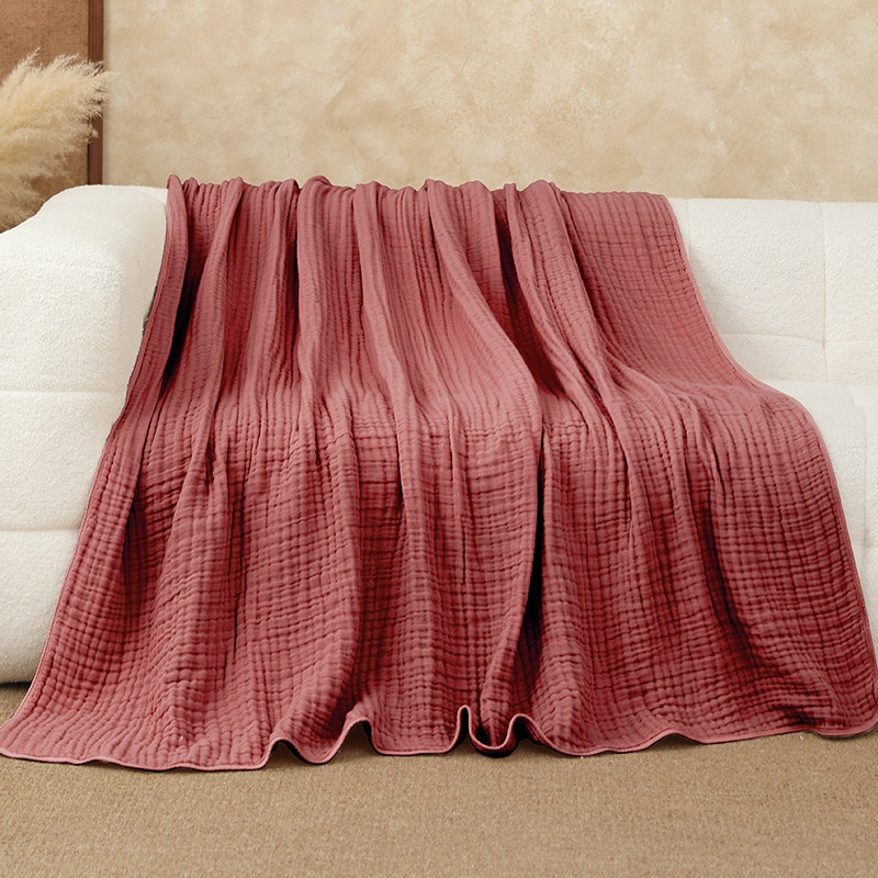 Cotton Gauze Throw Blanket, picture 11 of 12