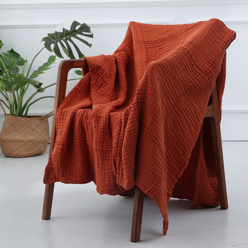 Cotton Gauze Throw Blanket, picture 12 of 12