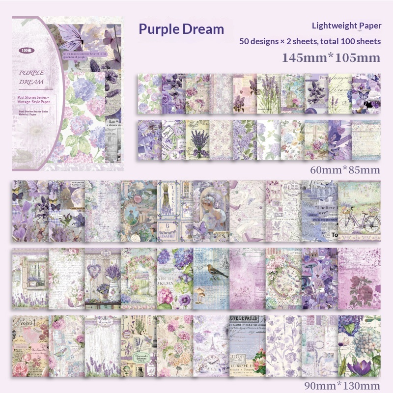 Paper Traces  Past Stories Series Retro Paper Materials, Light Vintage Borders Lace Trims And Journaling Supplies 3
