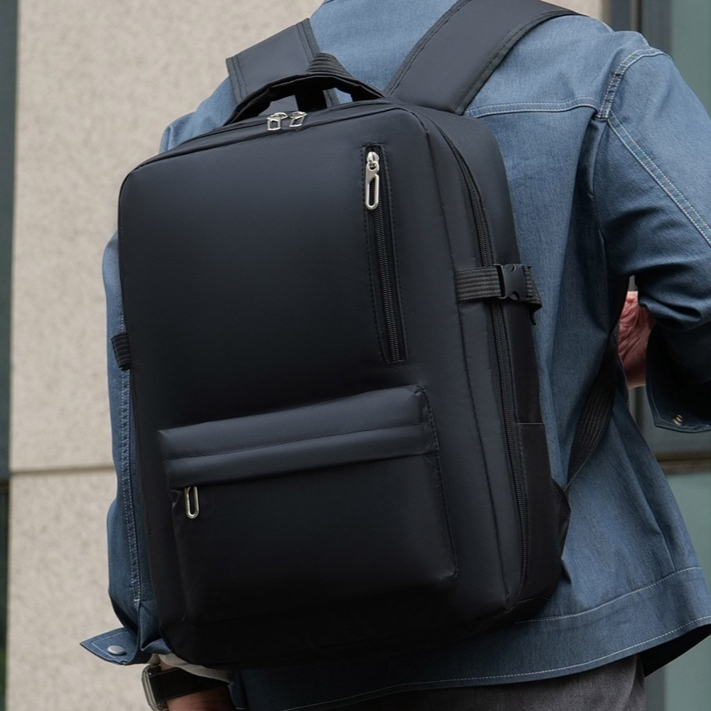 Business Travel Men's Large-Capacity Waterproof Laptop Bag
