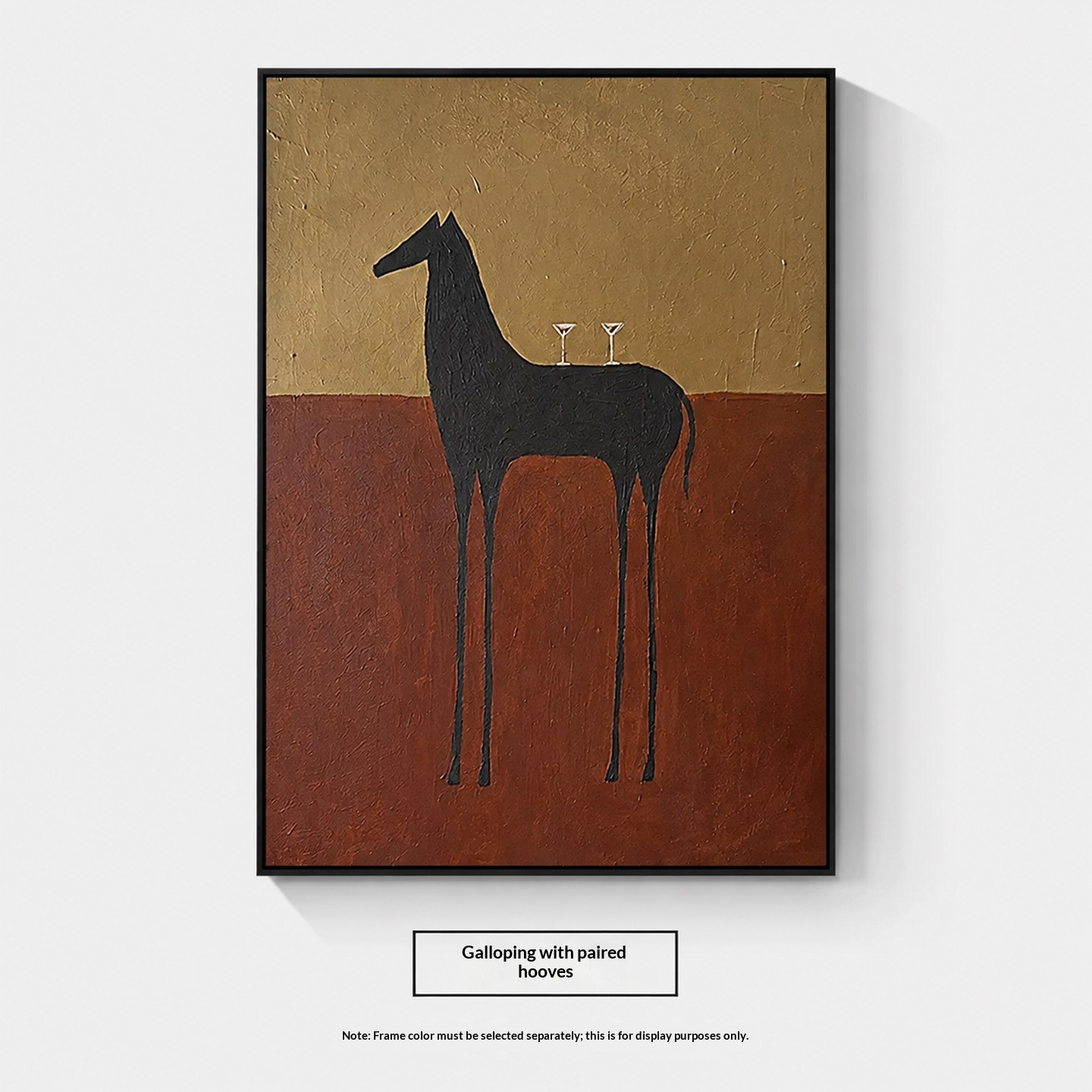 Animal Canvas Wall Hanging, Framed, picture 3 of 12