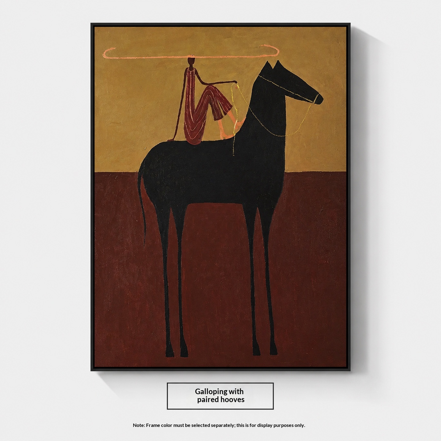 Animal Canvas Wall Hanging, Framed, picture 10 of 12