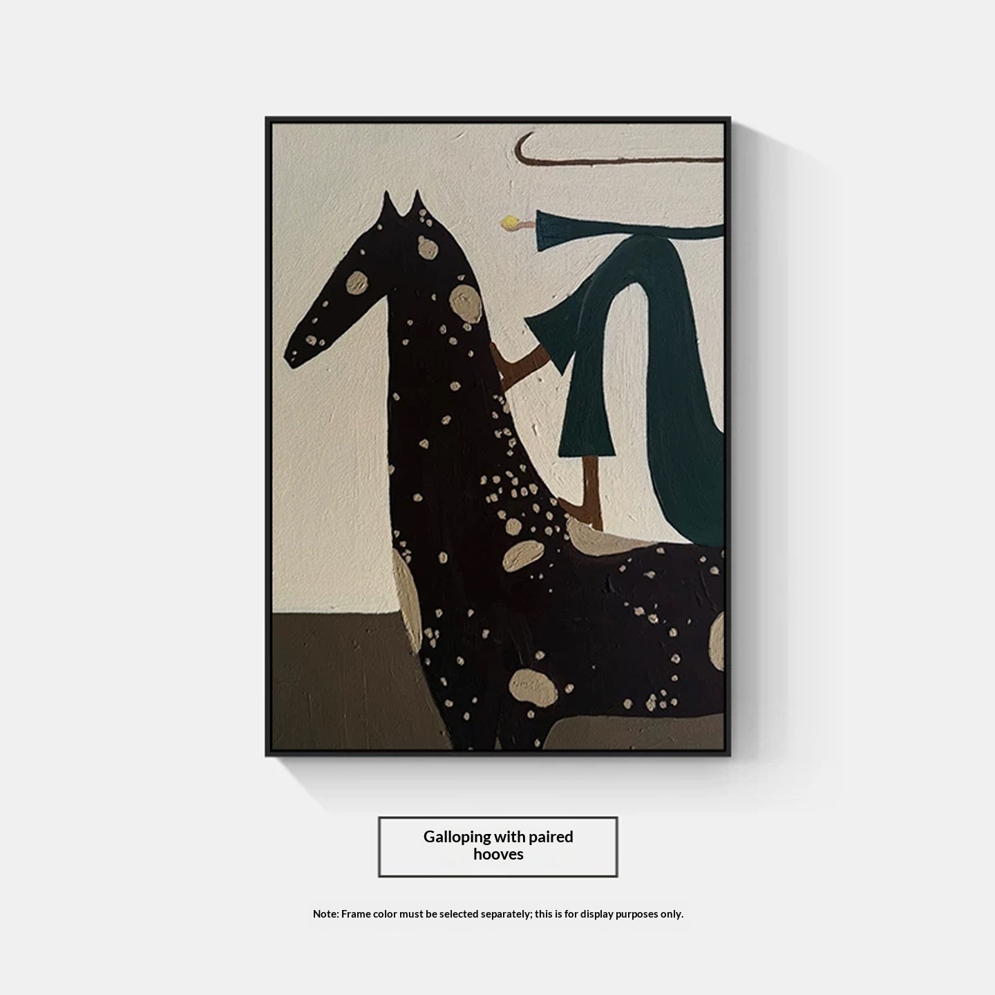 Animal Canvas Wall Hanging, Framed, picture 6 of 12