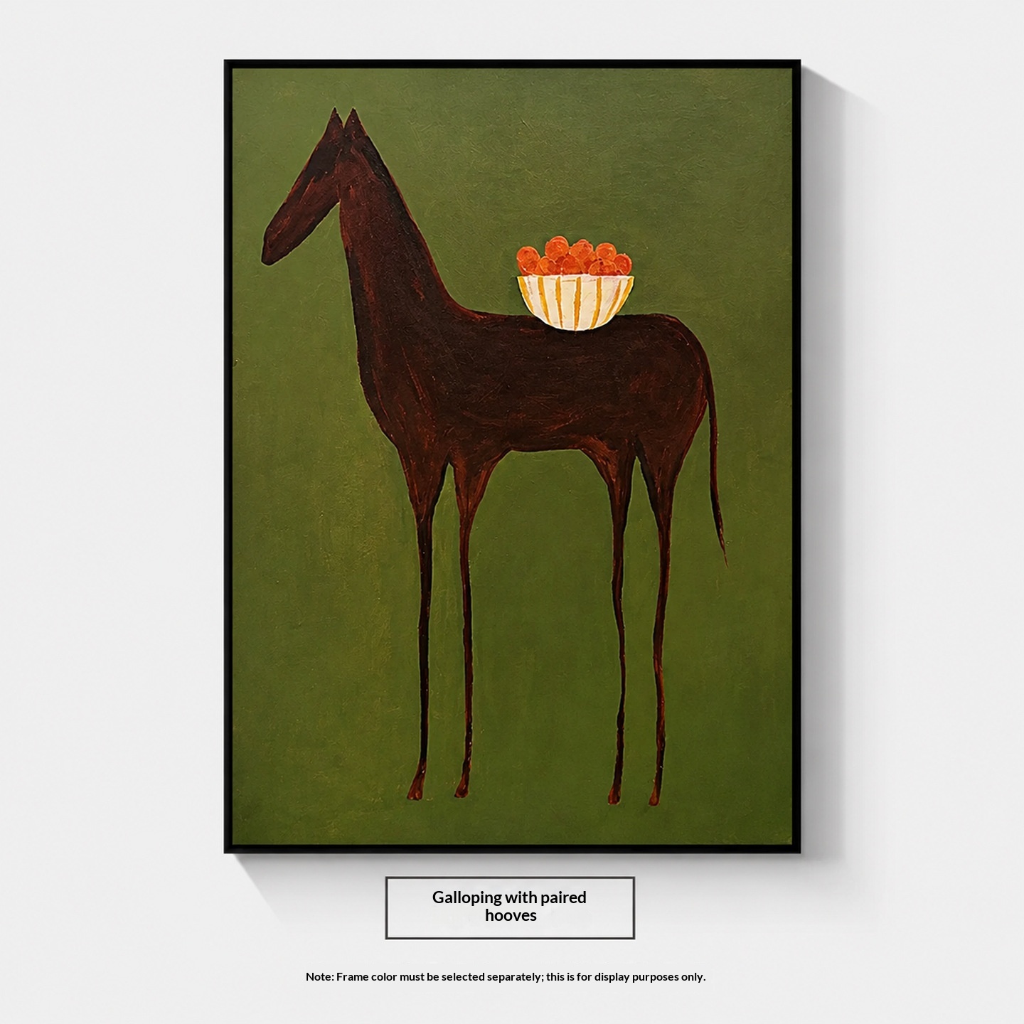 Animal Canvas Wall Hanging, Framed, picture 11 of 12