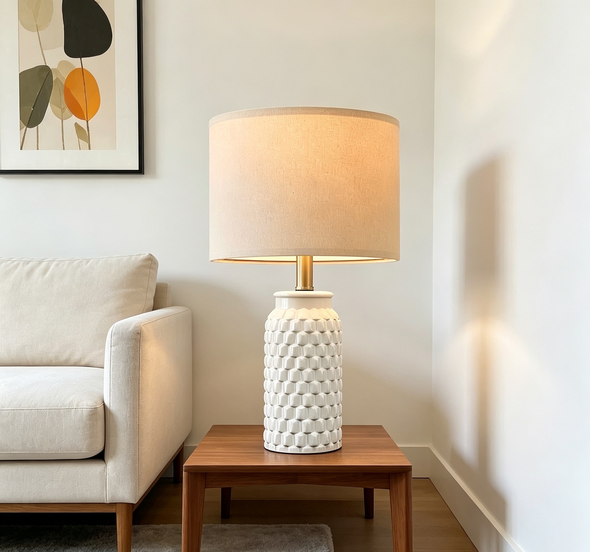 Living Room Sofa Side Table Ceramic Table Lamp Bedroom Bedside Lamp