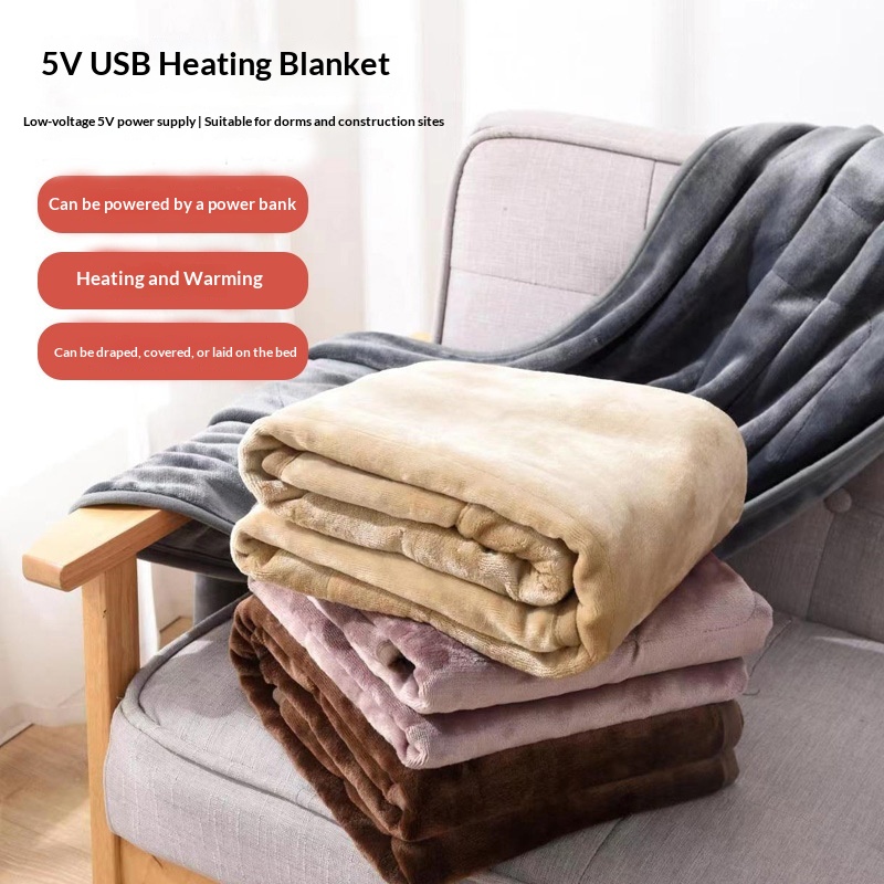 USB Heated Blanket Wholesale Single And Double Sizes