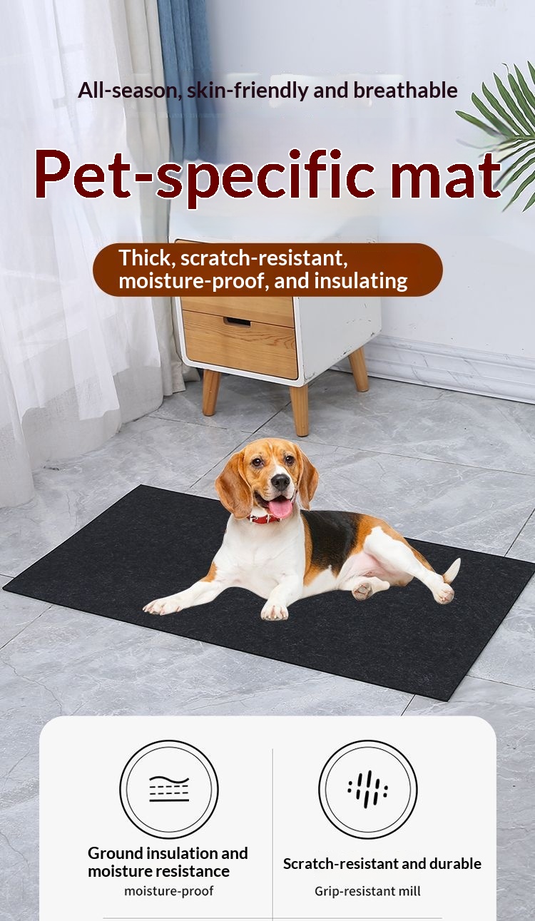 Dog Mattress Floor Mat For Sleeping Thickened Pet Dog Pad detail photo 9