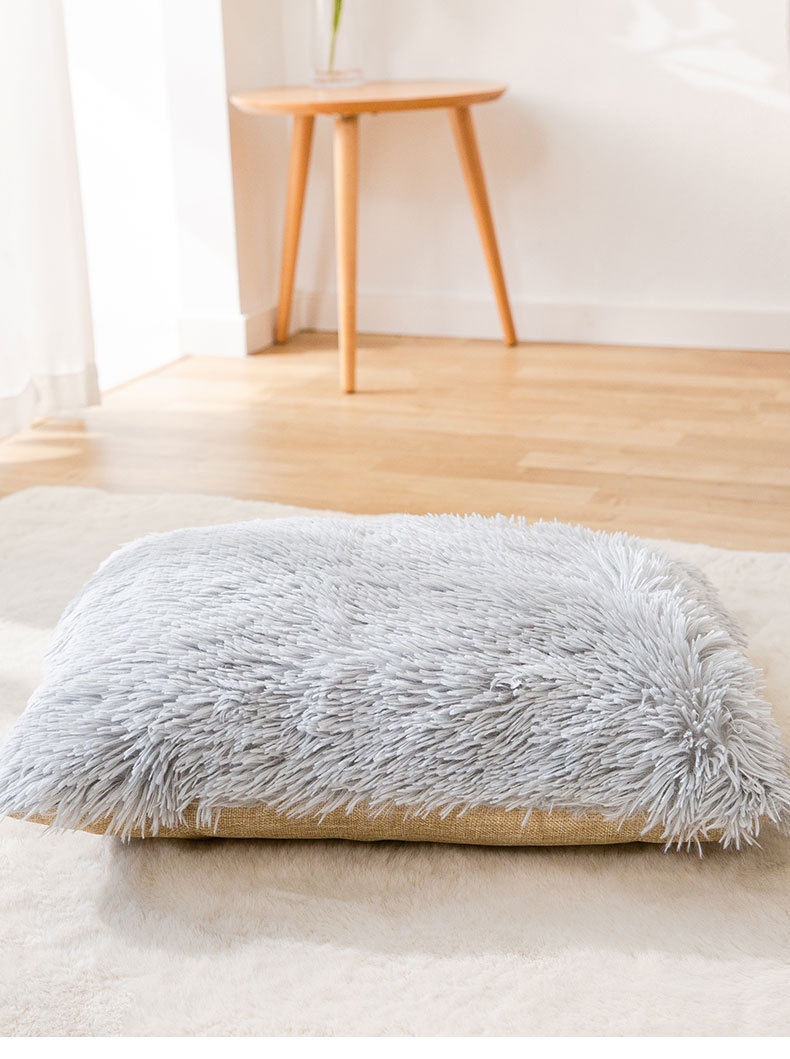 Plush Snowflake House Cat Bed Dog Bed detail photo 10