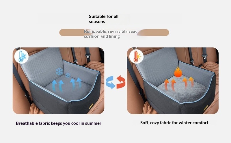 Car Pet Mat Anti-jump Waterproof Portable Kennel For Small Dogs And Cats detail photo 2