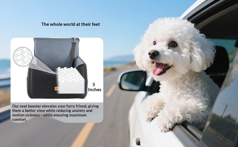 Car Pet Mat Anti-jump Waterproof Portable Kennel For Small Dogs And Cats detail photo 1