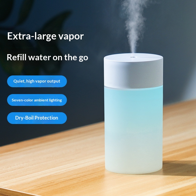 Seven-color Cup USB Humidifier For Home Desk Use