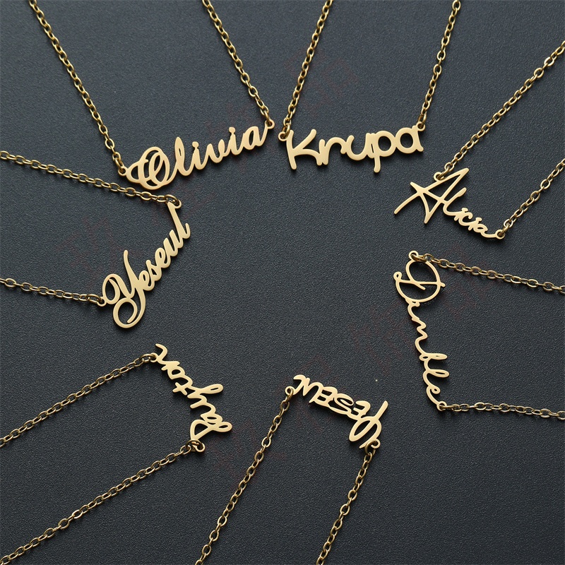 Nom Custom Name Pendant Necklace
