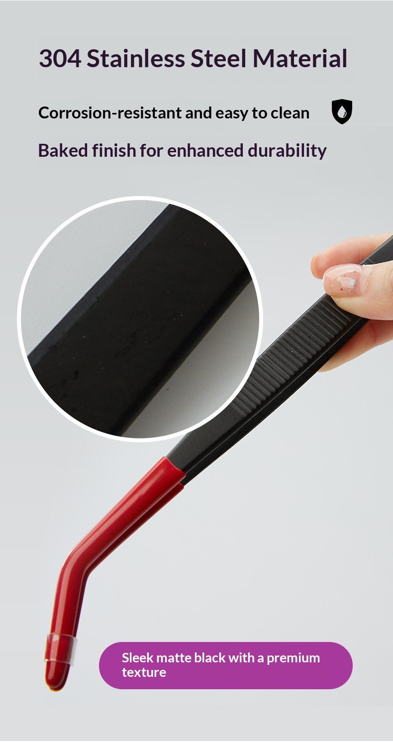 Stainless Steel Cleaning Manure Crawler Professional Climbing Pet Feeding Tweezers detail photo 10