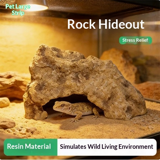 Climbing Pet Simulation Rock Landscape Shelter Mane Lion Lizard Guard Lizard Snake Cave Hiding Rest detail photo 2