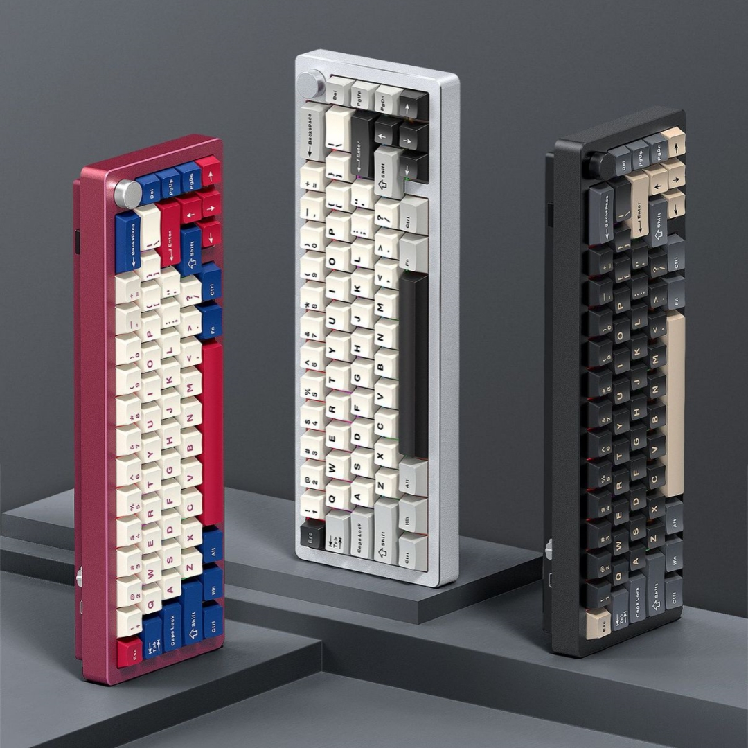 Wireless Bluetooth Hot-swappable RGB Mechanical Keyboard