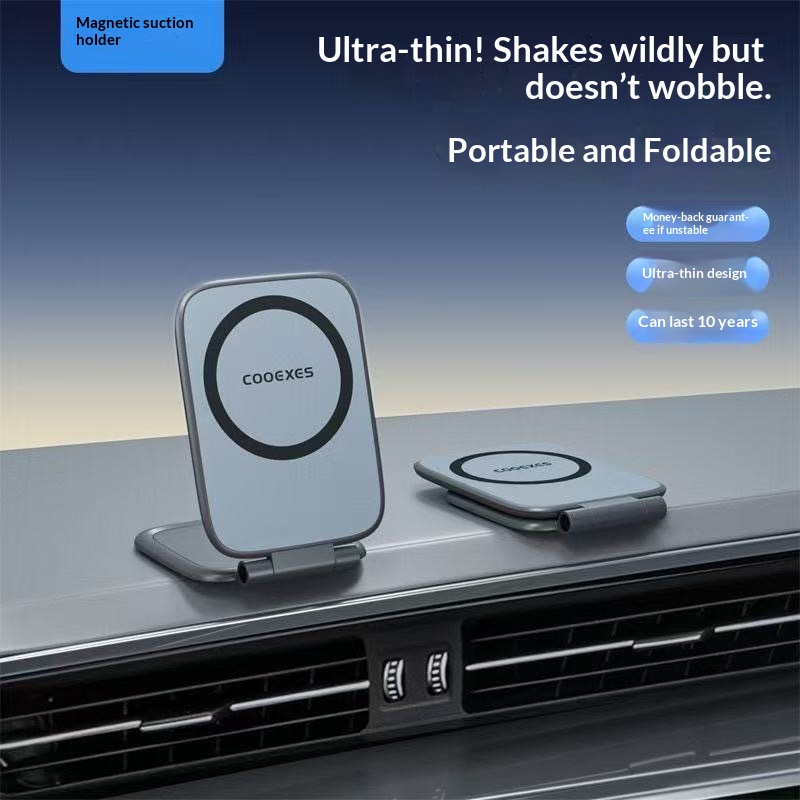 Suport magnetic pentru telefon auto ultra-subțire